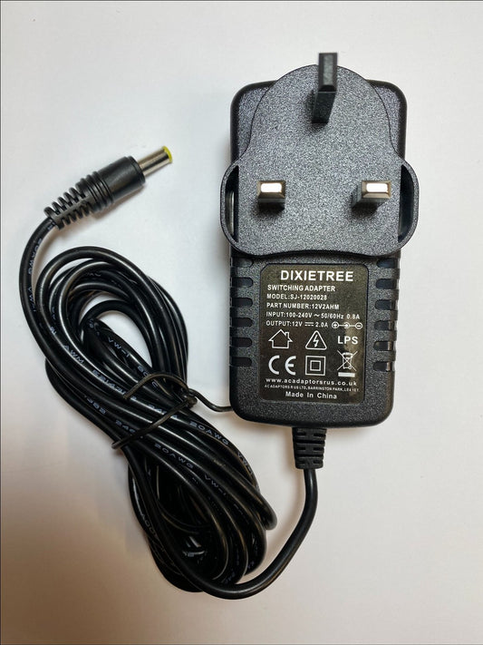 Replacement for 12V 1500mA 18W KAWAI PS-129 GPE242-120150D Power Supply