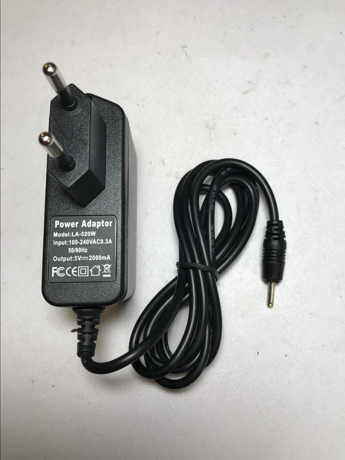 EU 5V 2A AC Adaptor Power Suppy Charger for Scroll Explore 7" Android Tablet PC