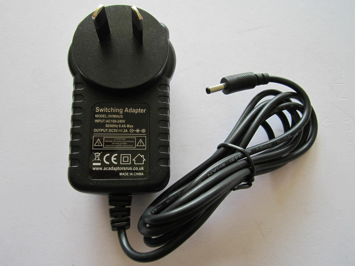 AUS 5V 2A Mains AC Adaptor Charger Ainol 7" Novo 7 Elf Dual Core Android Tablet