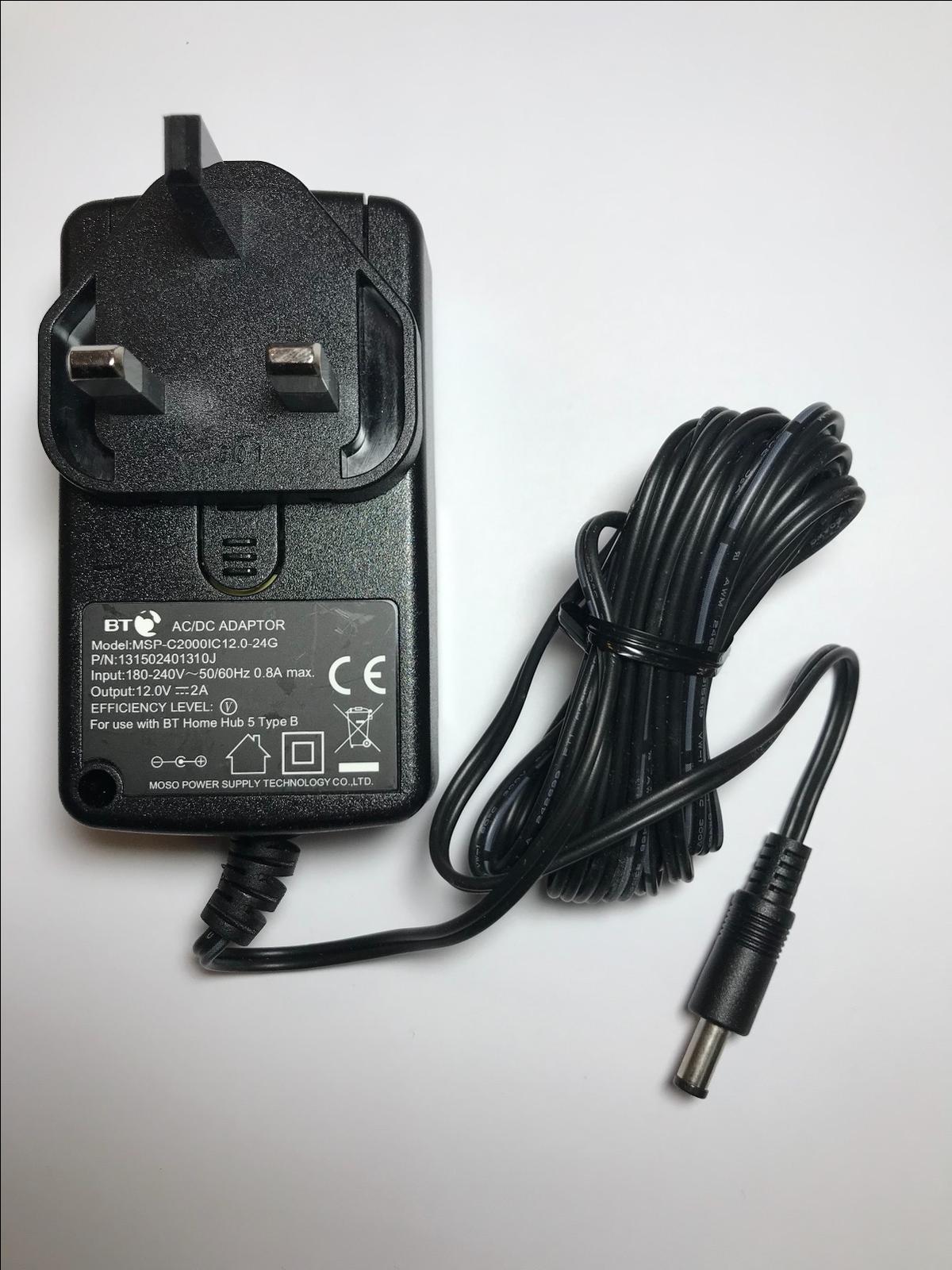 Replacement for 12V 1200mA Power Supply SA/18PA/12FUK120120 AC-DC Adaptor
