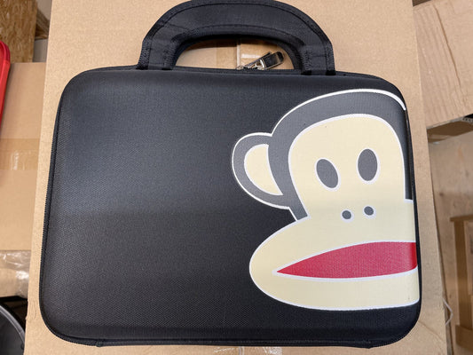 Black Paul Frank Monkey Hard Shell Carry Case/Bag for 9.7"/10" Inch Tablet PC