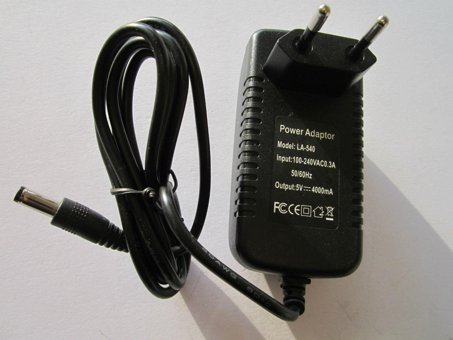 EU 5V 2.5A 3A 3.5A 4A AC-DC Switching Adaptor Power Supply 5.5mm x 2.1mm 5.5x2.1