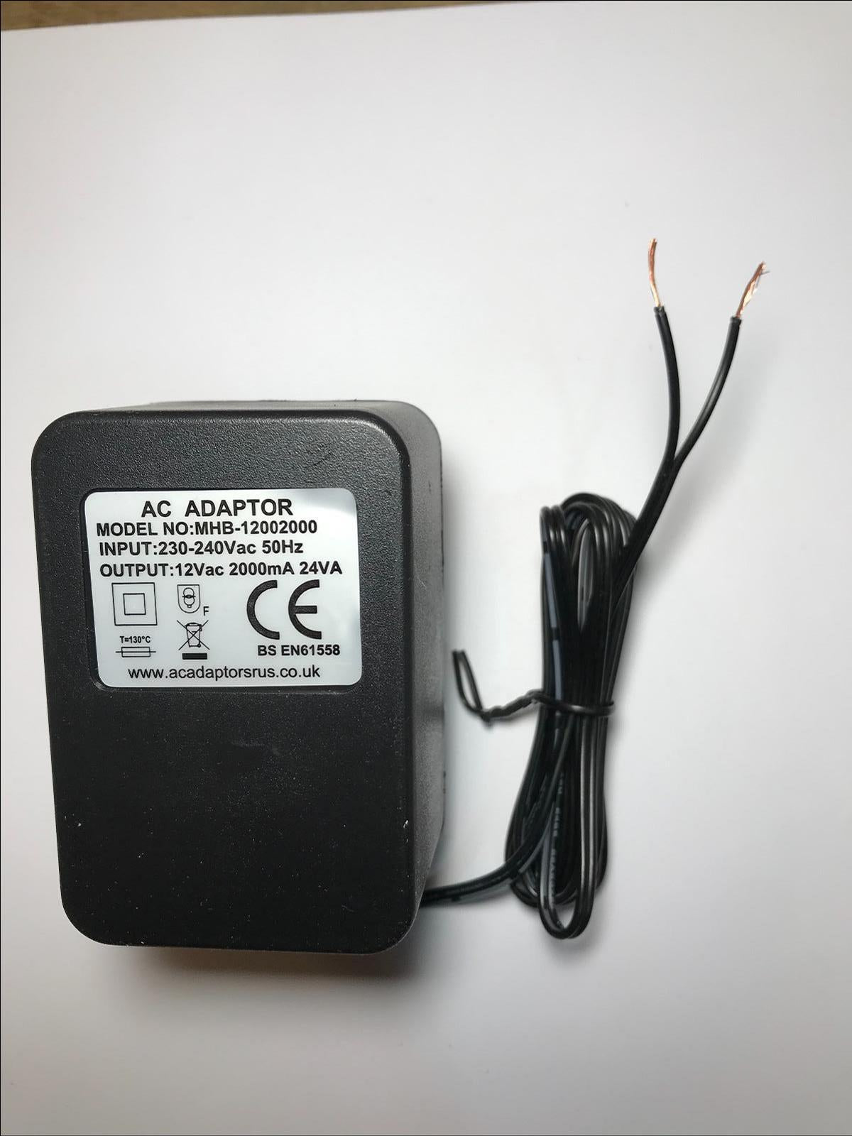 DIY Bare Wire Replacement for PIL Isolating Transformer PBA-4001 12V ~ 2A 24VA