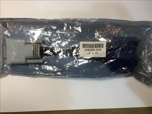 HP LFH / DMS-59 to Dual VGA Y-Splitter Cable 338285-008