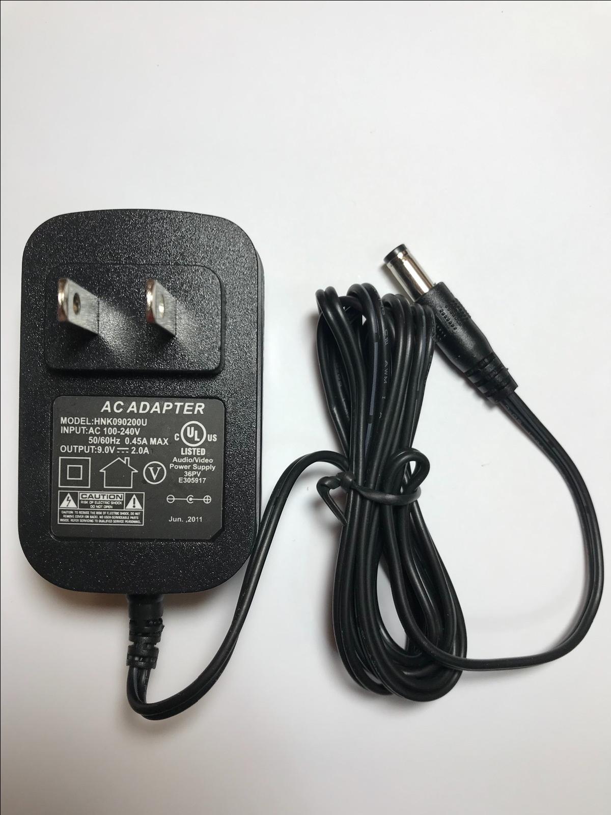 USA 9V 2A 5.5MM X 2.1MM / 2.5MM AC-DC ADAPTOR POWER SUPPLY WALLMOUNTED AMERICAN