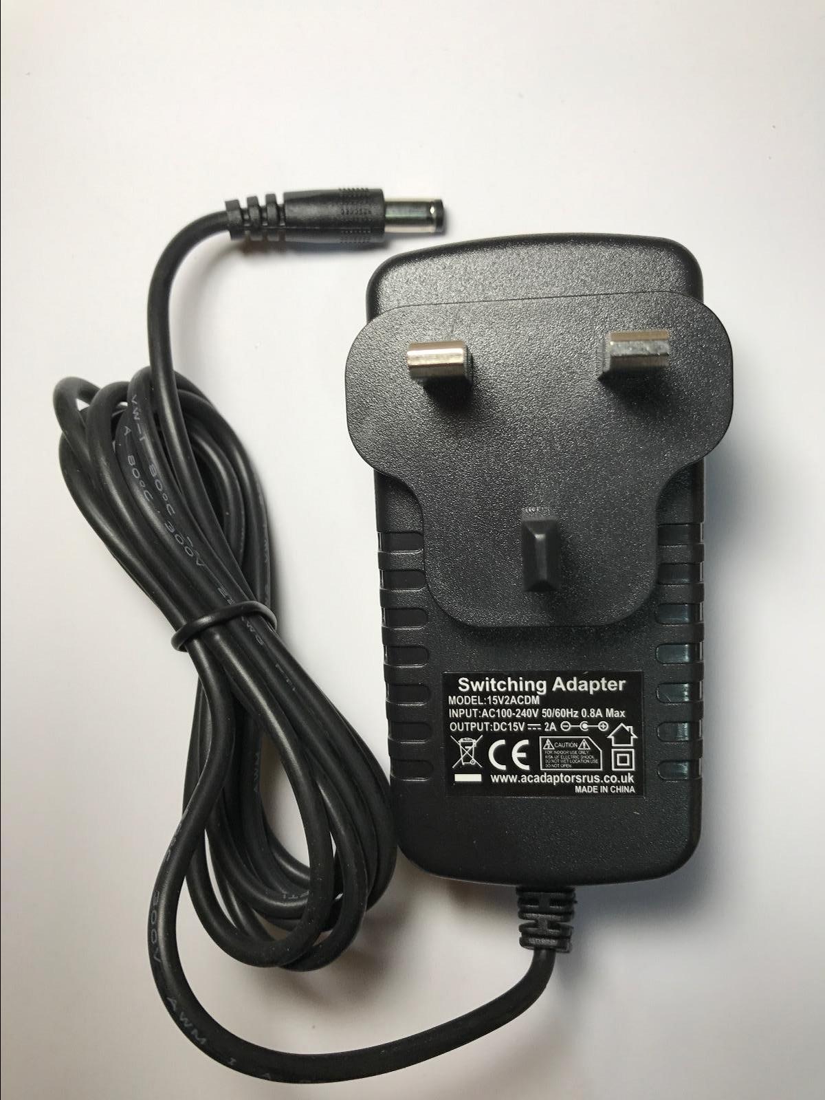 Replacement for 15.0V Charger for Anton Sprint eVo Flue Gas Analyser