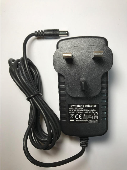 Replacement for 15.0V Charger for Anton Sprint eVo Flue Gas Analyser
