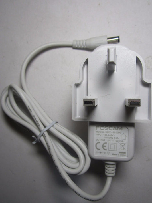 Replacement 12V 1A AC-DC Adaptor for Daylight D25110 Omega 5 Magnifying Lamp