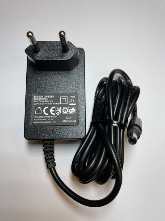EU Replacement Charger for Midea MCS1825GB Pro Vacuum Cleaner V18P01APW1EU BLDC