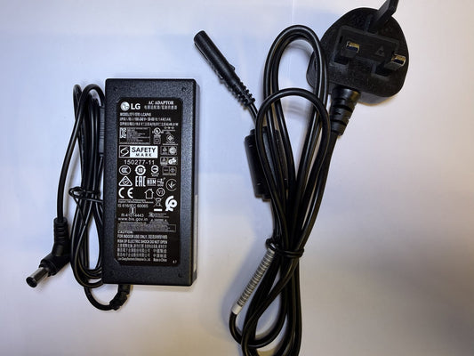 Replacement for 19V 2.5A AC Adaptor for 43LH5100 43'' LG LED TV 43LH5100-ZE