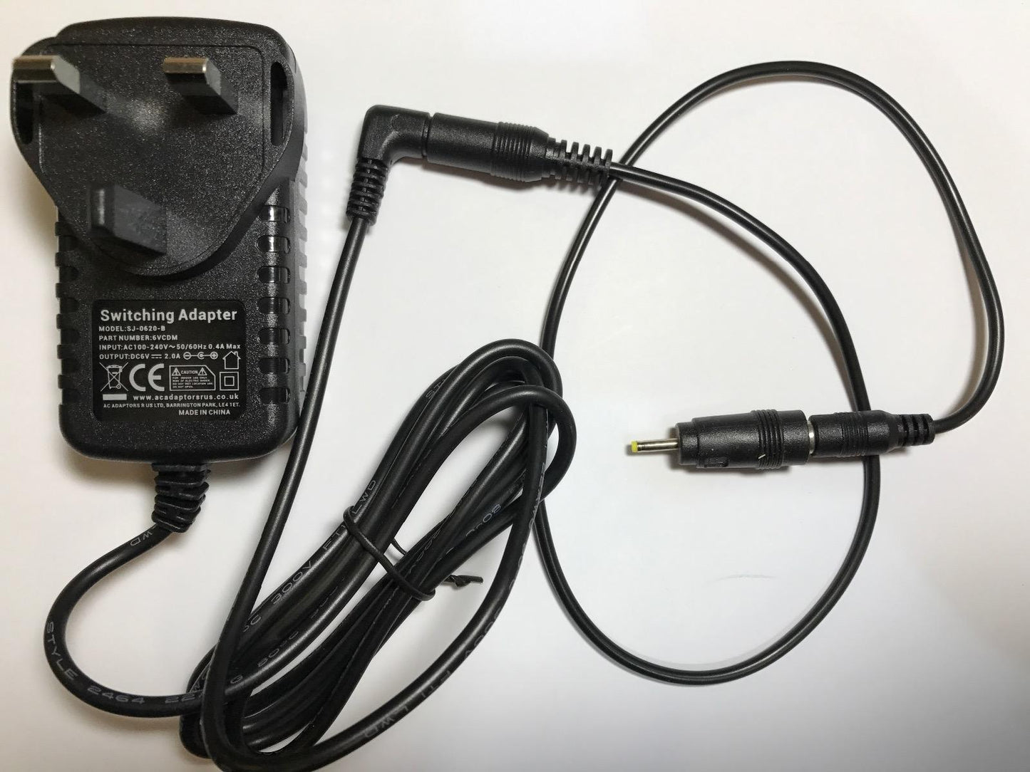 Replacement for 6V 500mA AC-DC Adaptor Charger for Summer Baby Monitor #02631U