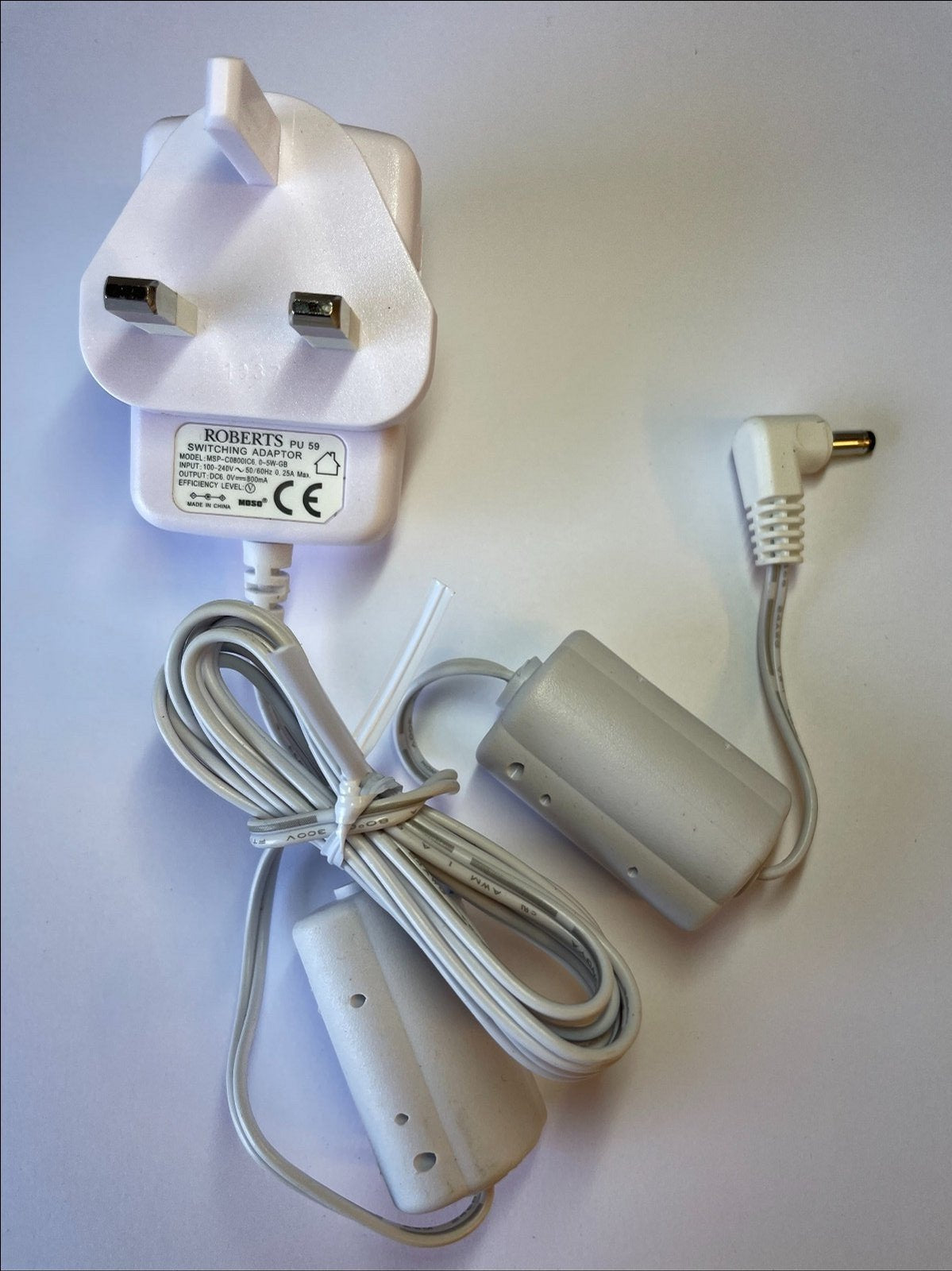 Replacement for 6.0V 450mA Switching Power Supply S003ATB0600045 4 VTECH DM1111