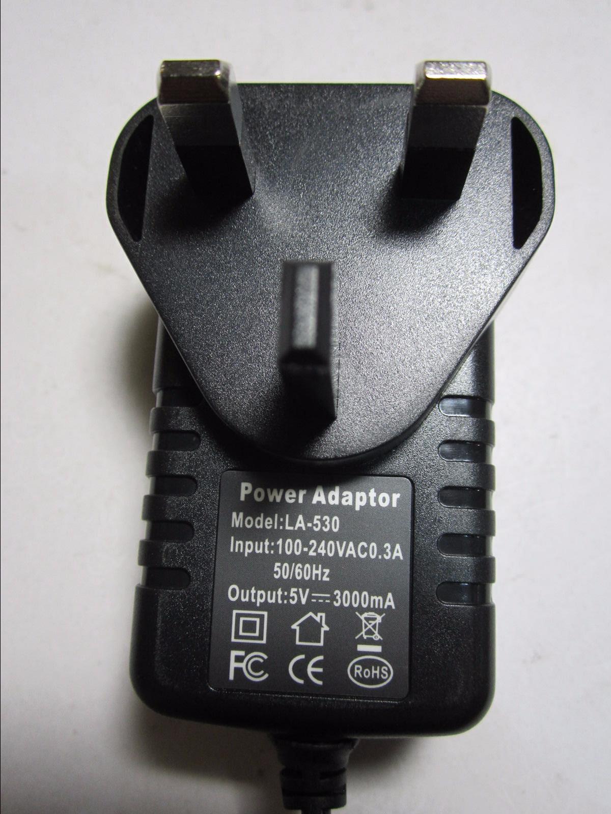 Replacement of UK 5V 3A for 5v-2400m AC-DC Adaptor Power Supply XSC 0502400HUK