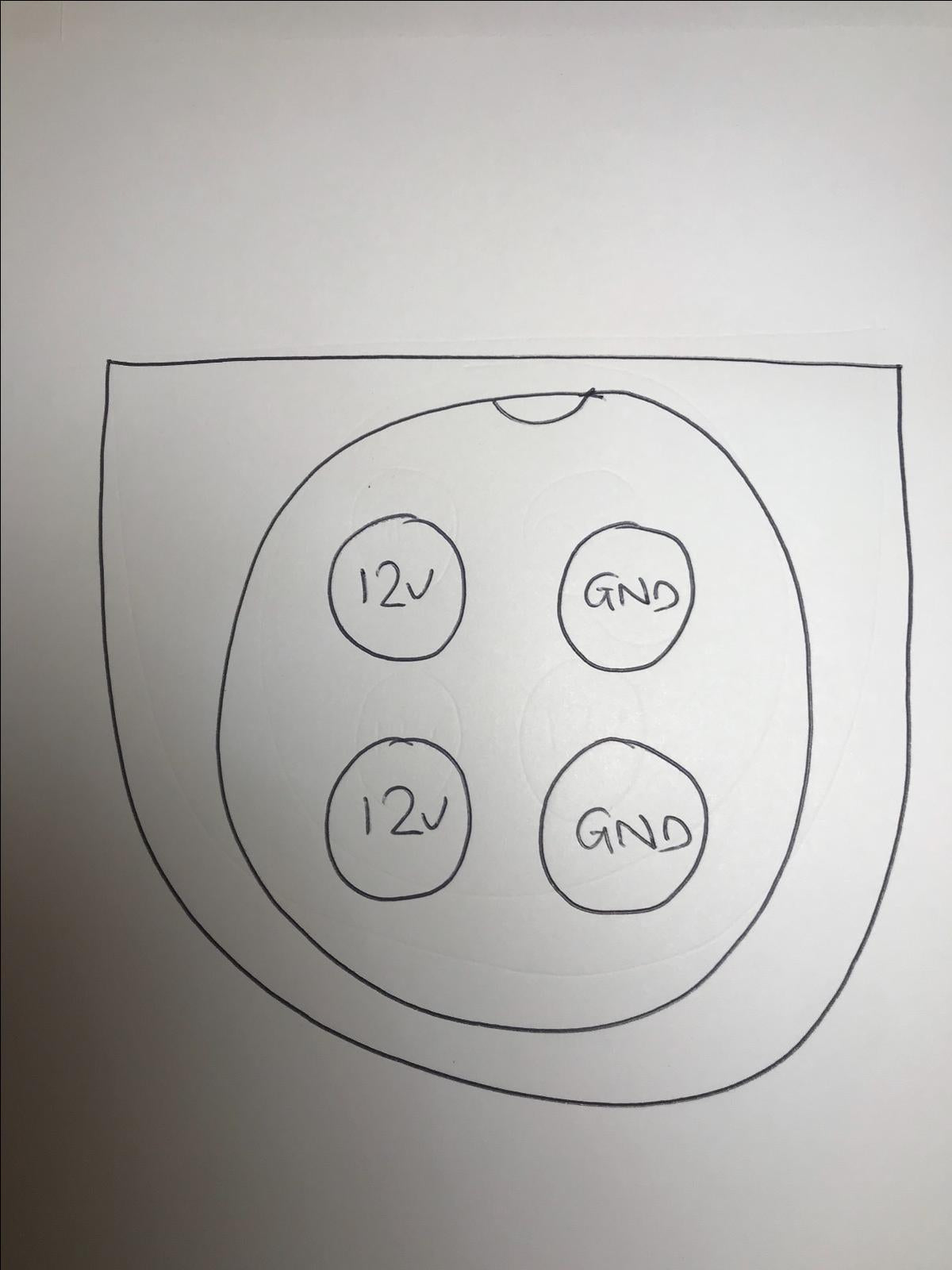 12V 10A AC-DC Switching Adaptor Regulated Power Supply 4 Pin DIN 12V 2 LEFT