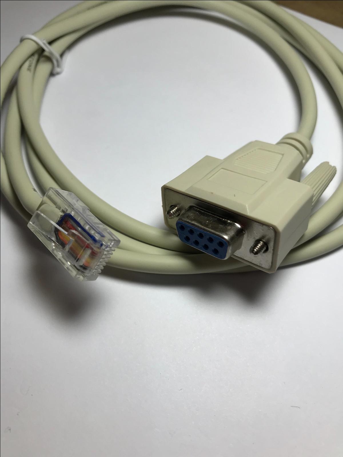 VGA to RJ45 Ethernet Cable Lead for CBA-R01-S07PAR RS232 for POS Machine Till