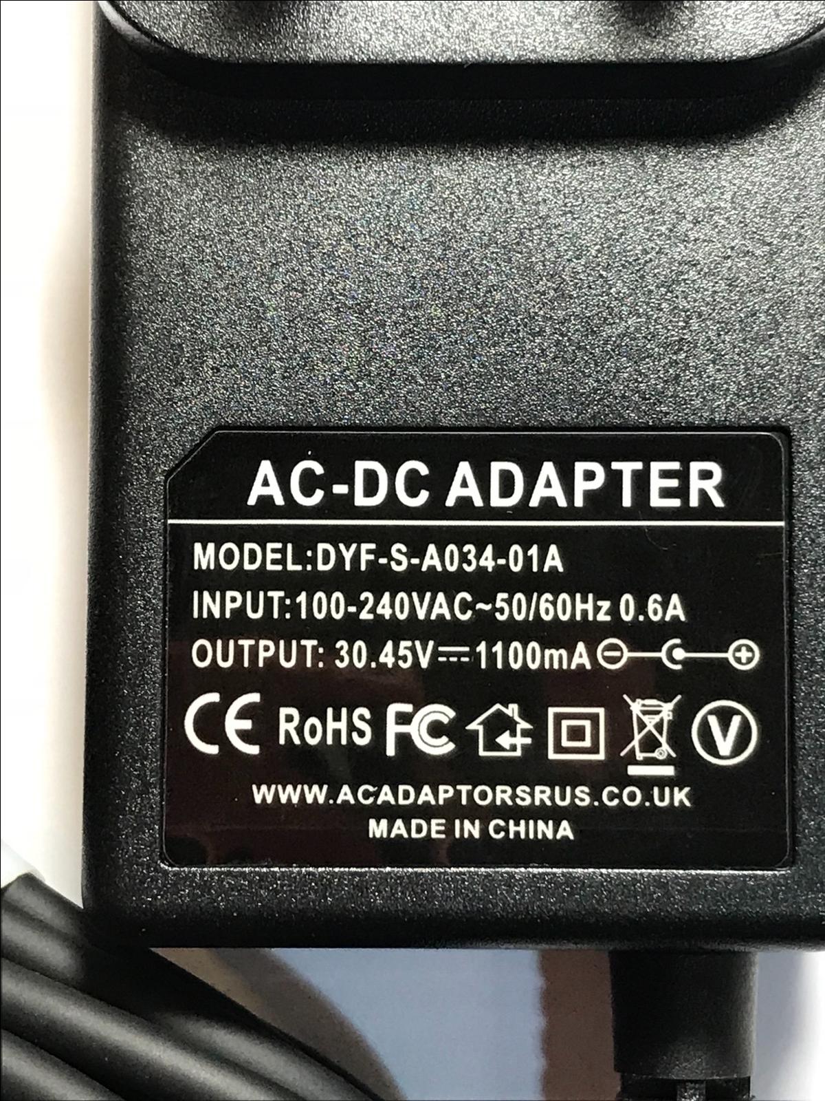 30.45V 1.1A Dyson Vacuum Charger for Cyclone V10 Motorhead Animal Absolute