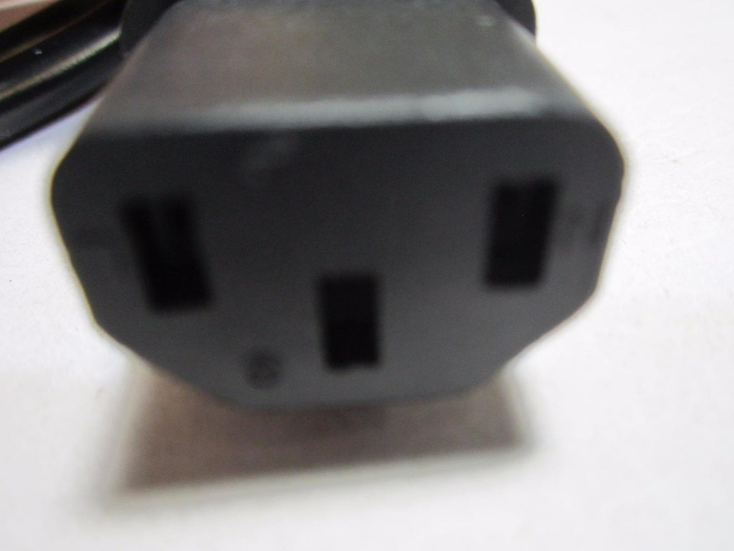 1M 2 Pin EU European Mains Plug Power Cable Lead with Kettle Connection