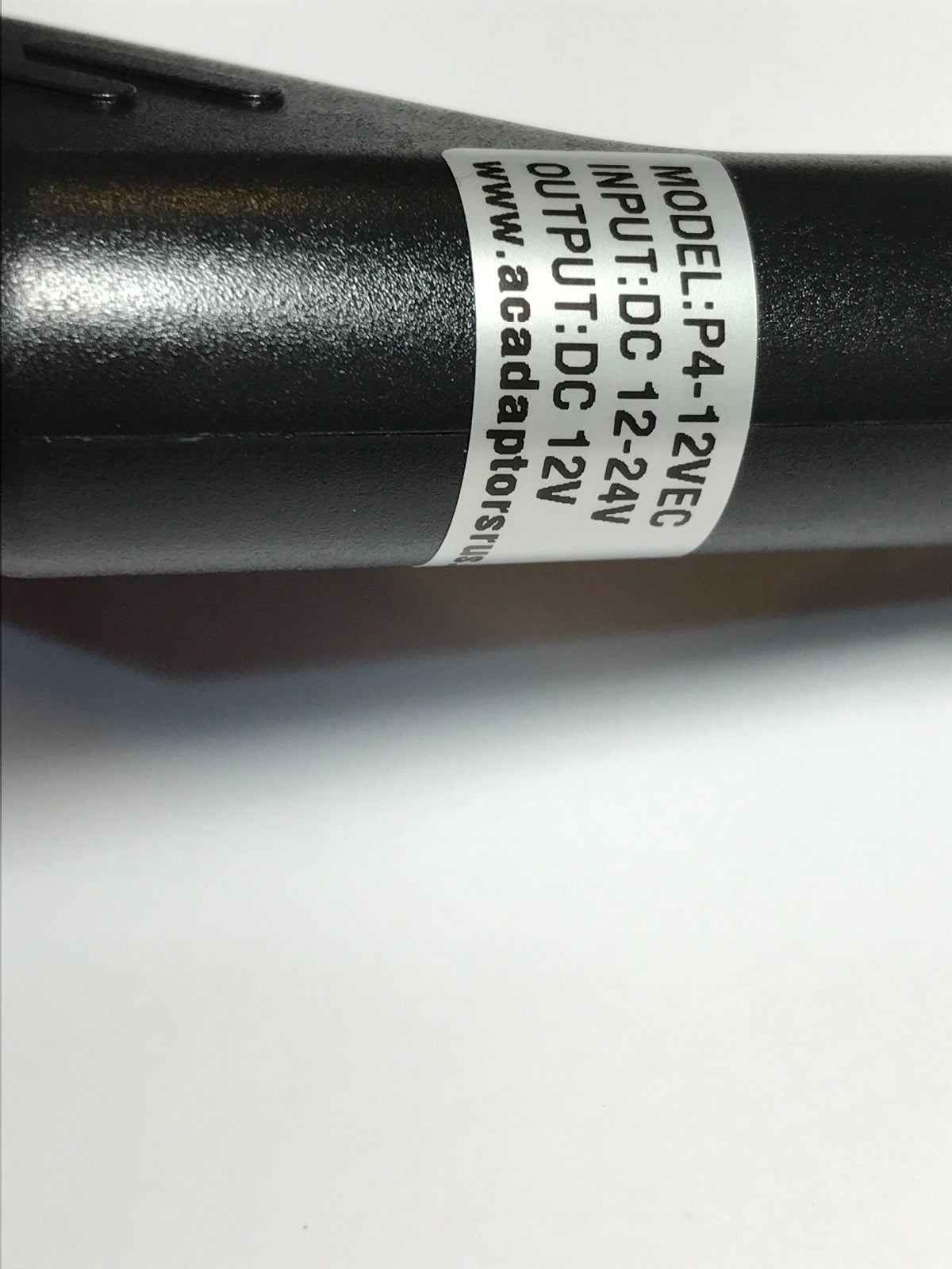 12V 2A Car Charger Power Supply with 5.5mm x 1.75mm DC Connector Plug