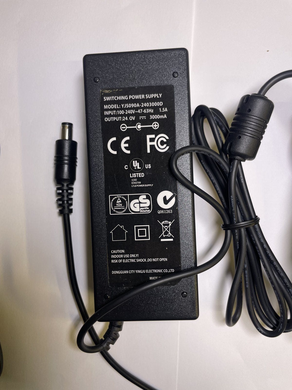 6M Long Replacement AC-DC Adaptor Mains Power Supply for LG G1 Soundbar