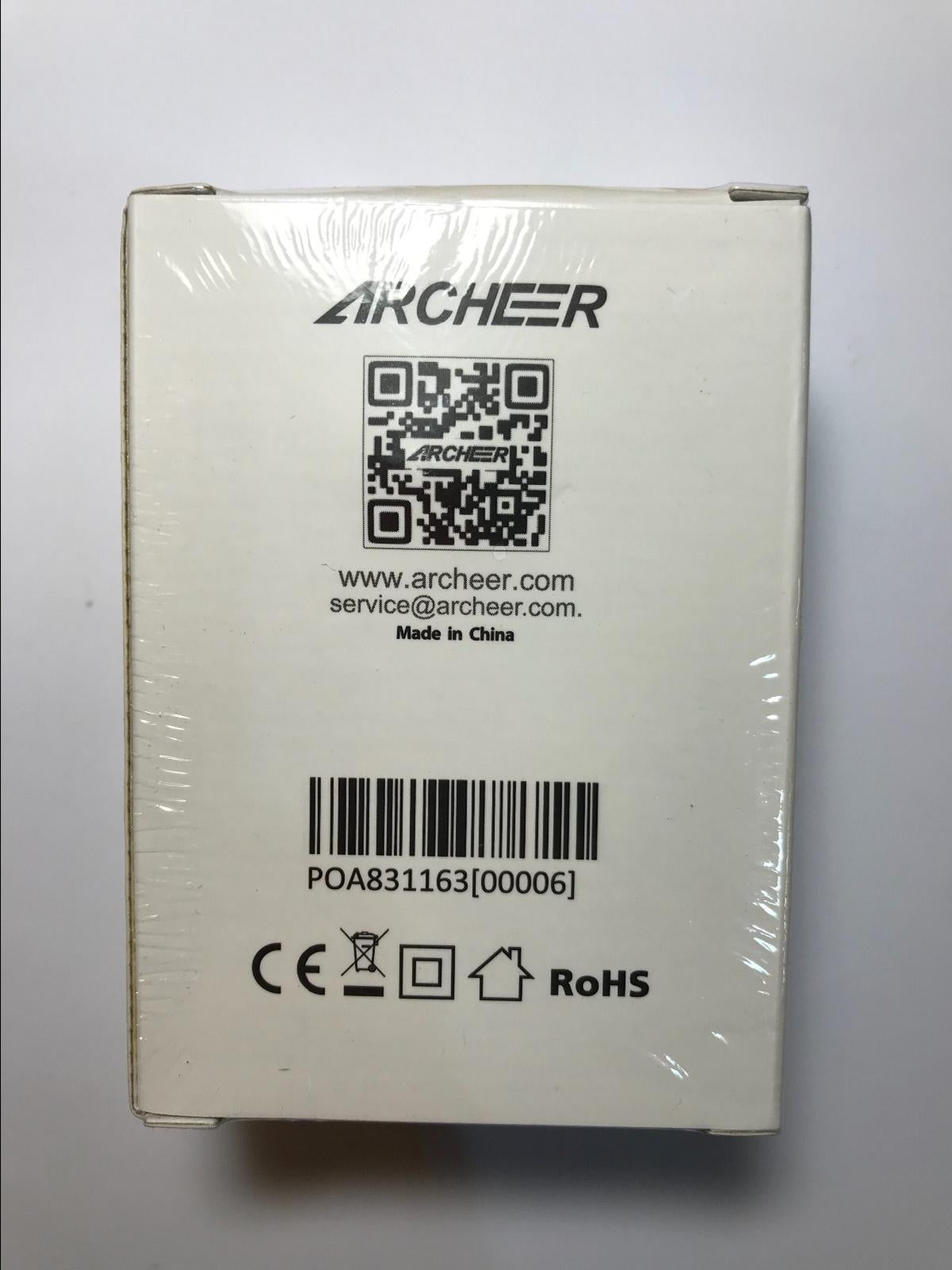 ARCHEER AR-QC-22C Qualcomm 3.0 Quick Charge USB USB-C UK Charger 30W 5V 2.4A