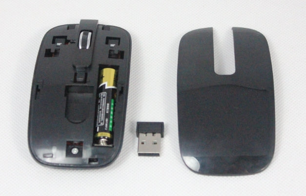Black Wireless Keyboard with Num Pad & Mouse Set for Samsung UE50F6670 Smart TV