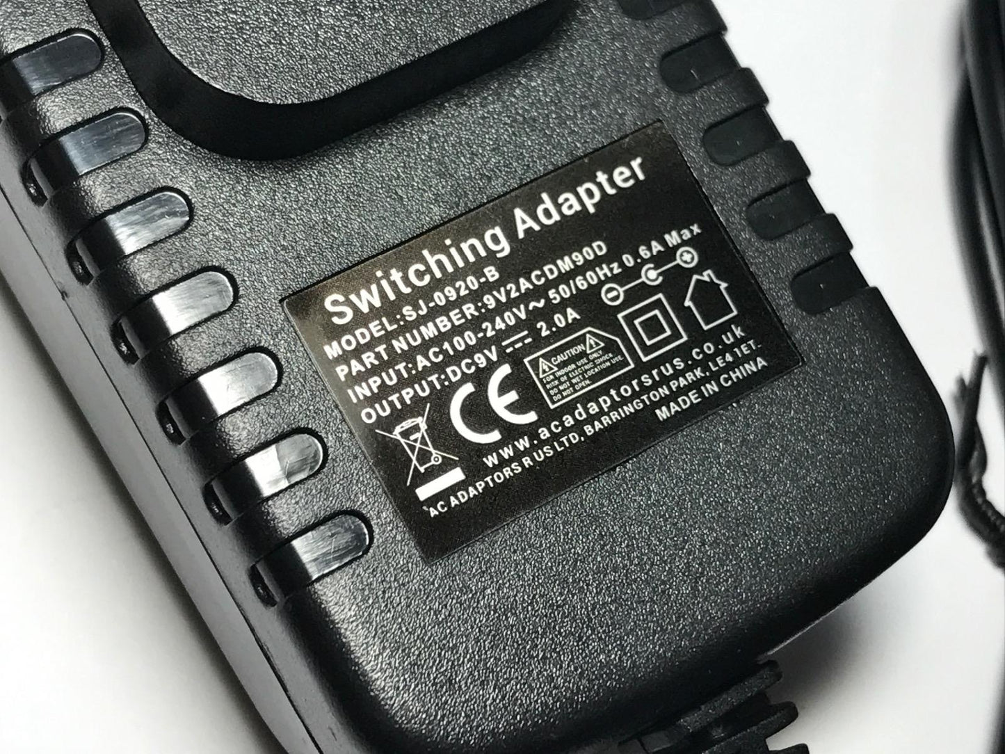 9V 2A AC-DC Adaptor Power Supply for NordicTrack E5.0 Elliptical Cross Trainer