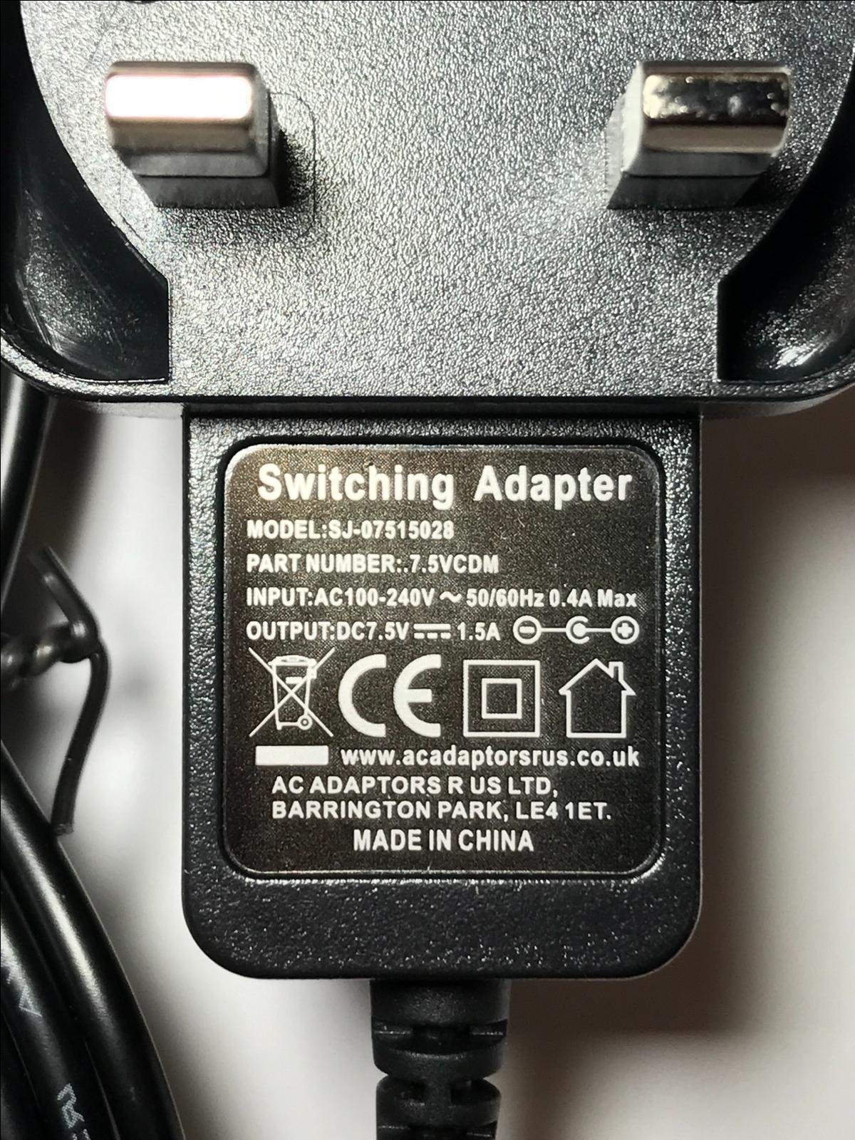 Replacement AC-DC Adaptor Power Supply for Datum Constructor Laser Level