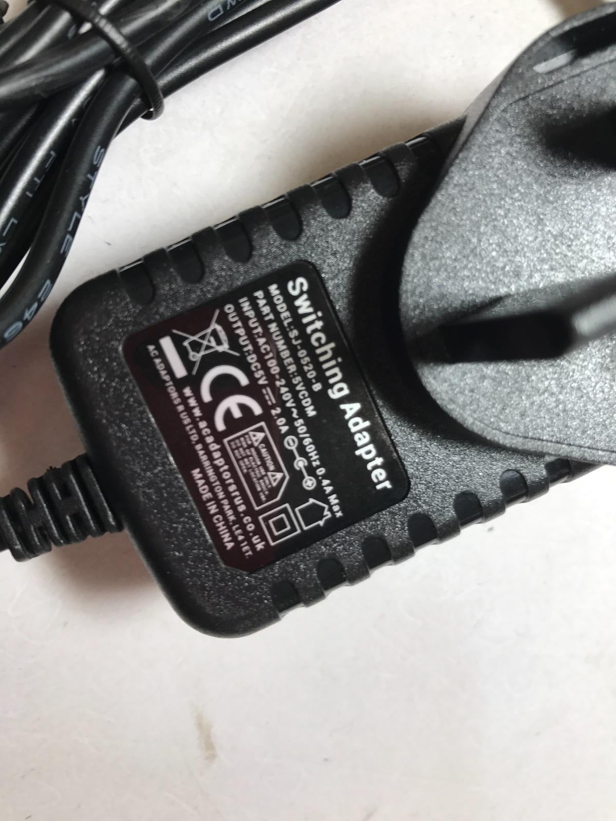 5V 1.2A AC-DC Adaptor Power Supply for Tellermate T-ix 2000 Portable Money Scale