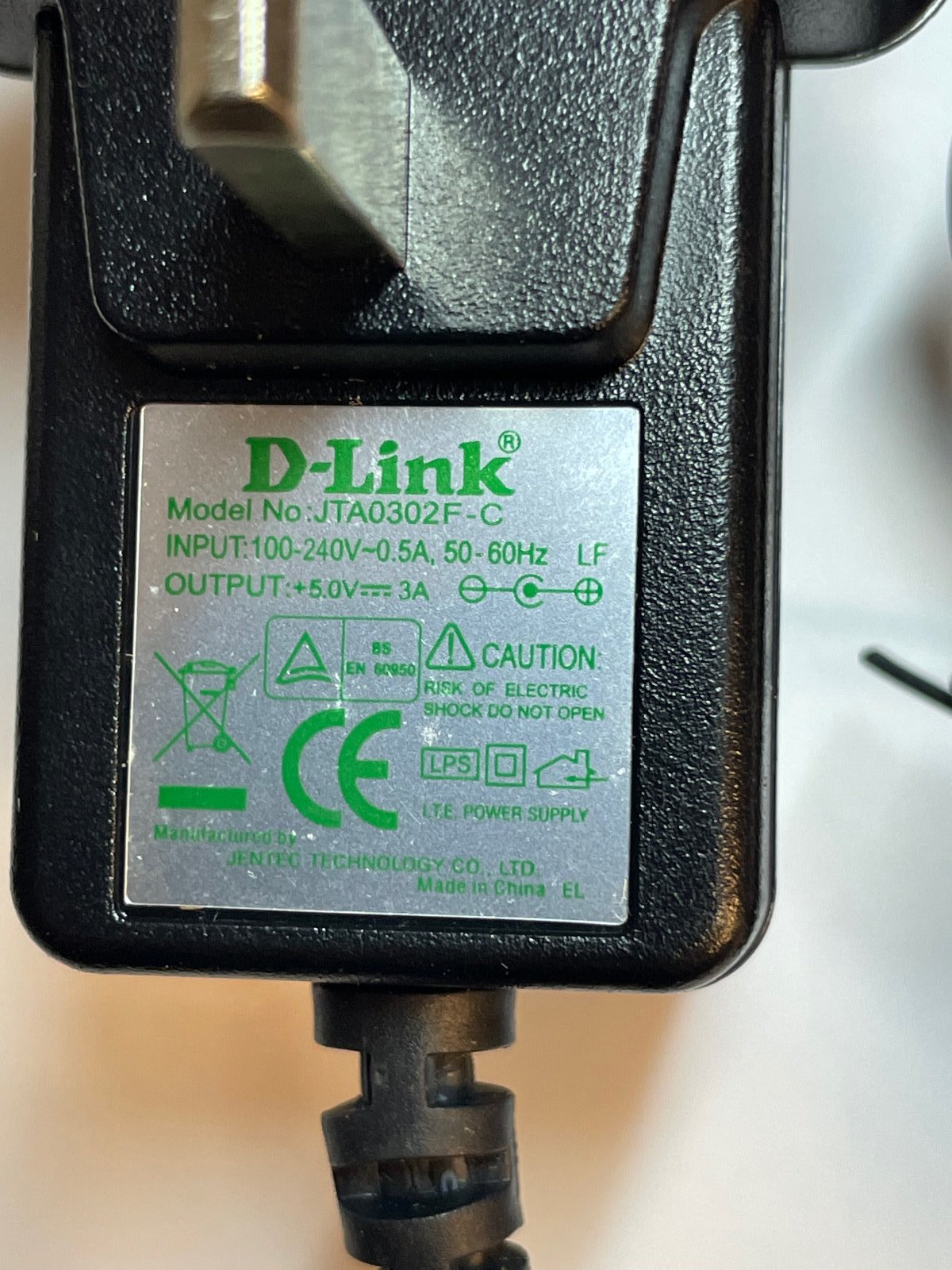 Replacement 5.0V 3.0A AC-DC Adaptor for ABUS Onelook Wireless Camera PPDF16000