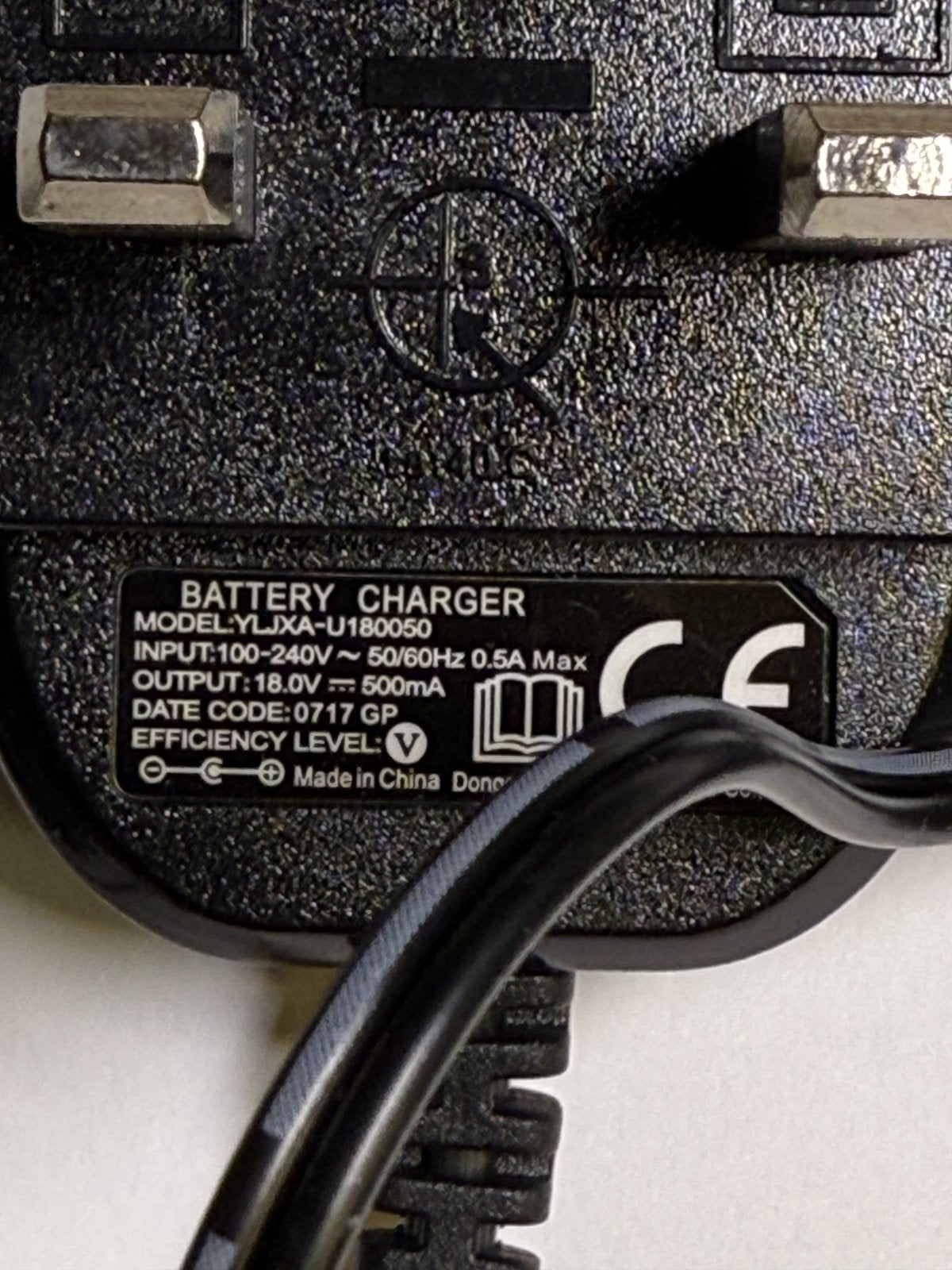 Replacement Charger for 16.8V 0.7A for MINI Massage Gun