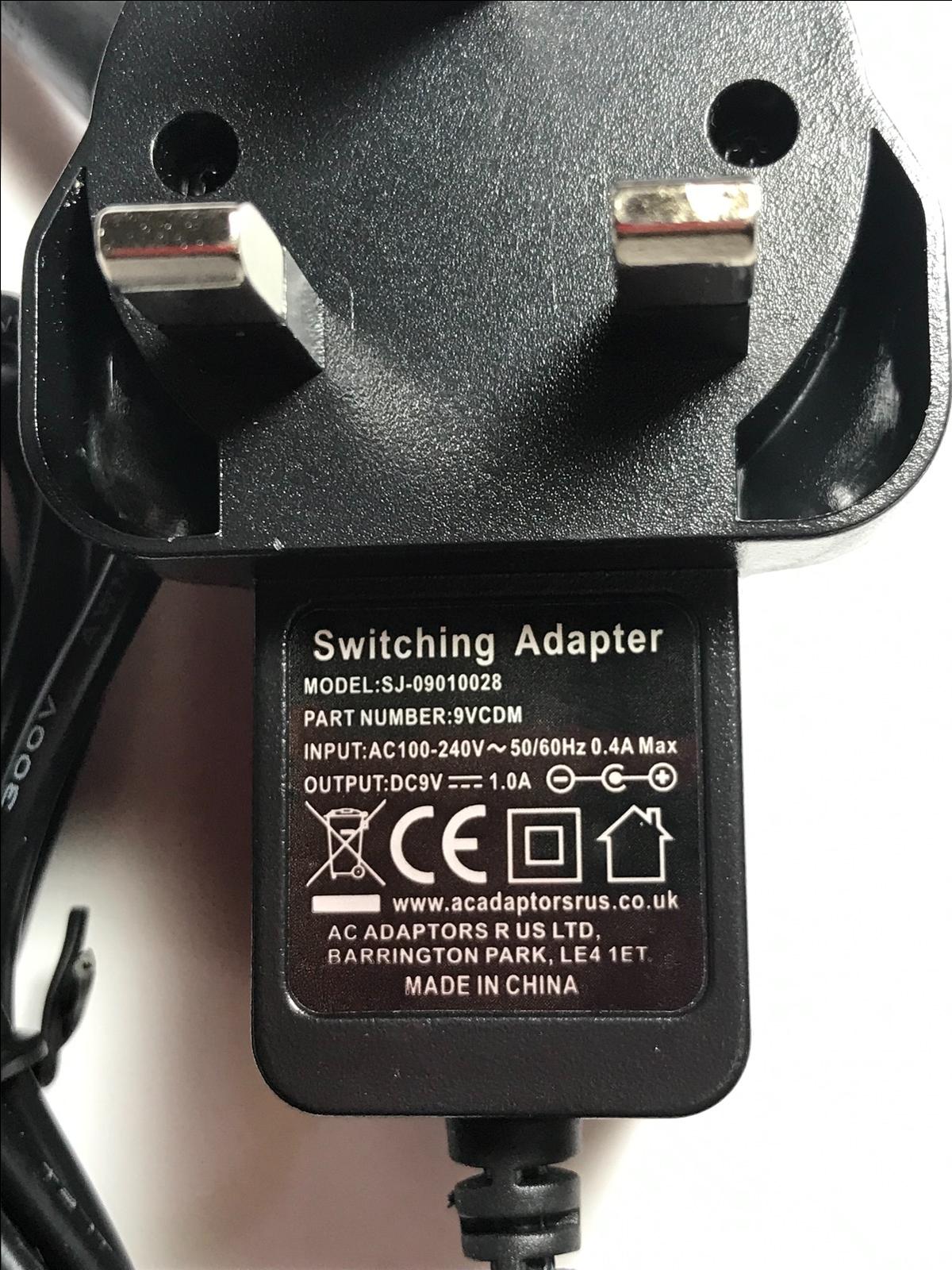 Replacement AC-DC Adaptor Charger for Samsung VP-W60 Old Analogue Camcorder