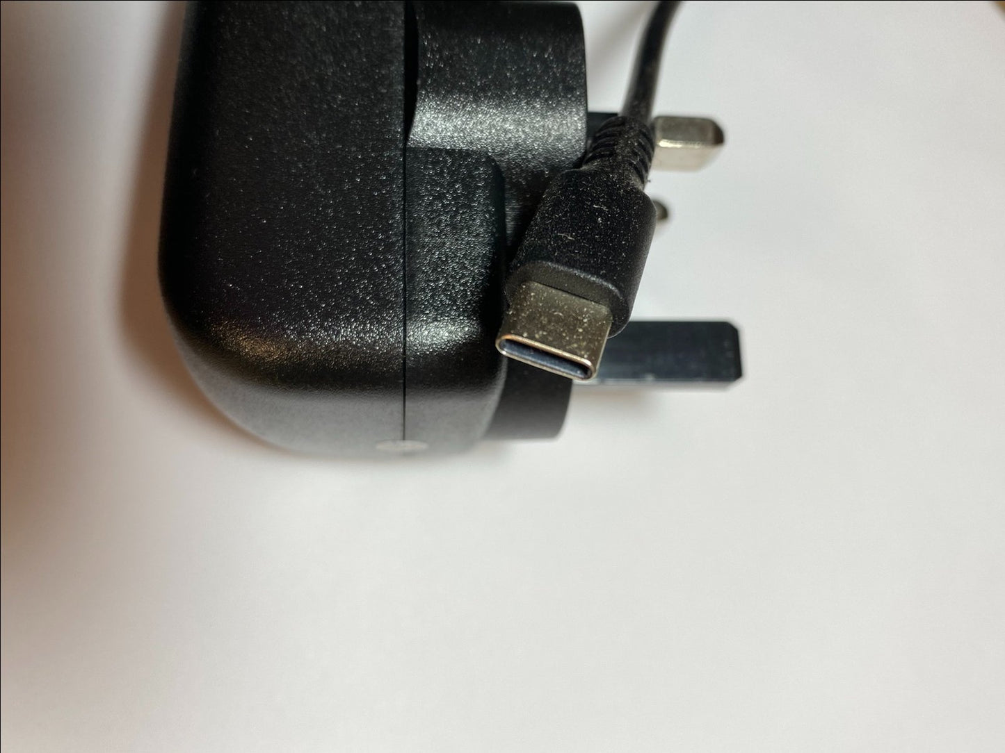 Replacement for 12.0V 12V 2.0A 2A 24.0W 24W AC-DC Switching Adaptor with USB-C