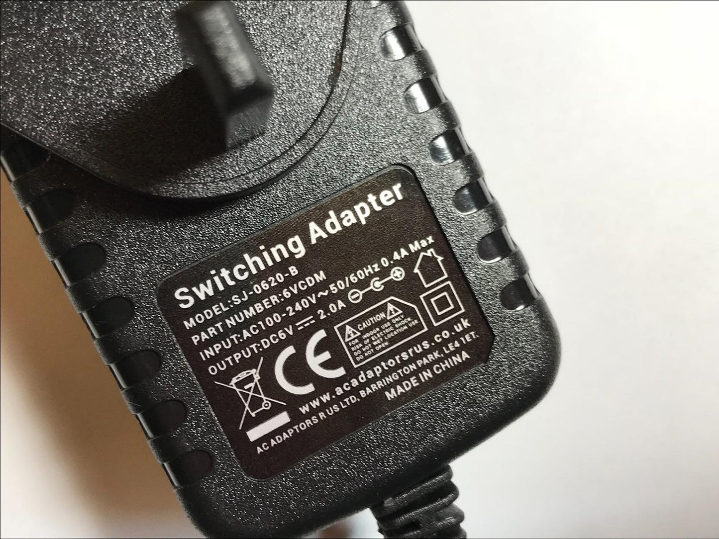6M Long Extension + AC Adaptor for Panasonic KX-HNC200E 5.5V 1.0A Smart Camera