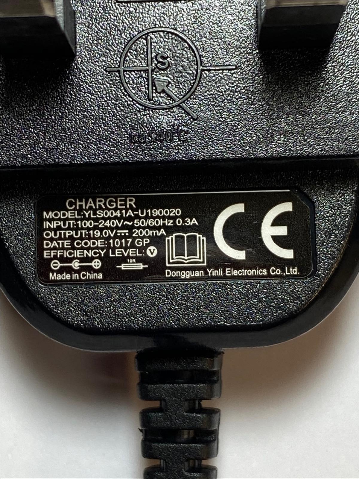 Replacement for 19V DC 150mA VAX Switching Adapter SSA-6P-20 UK 190015 Charger