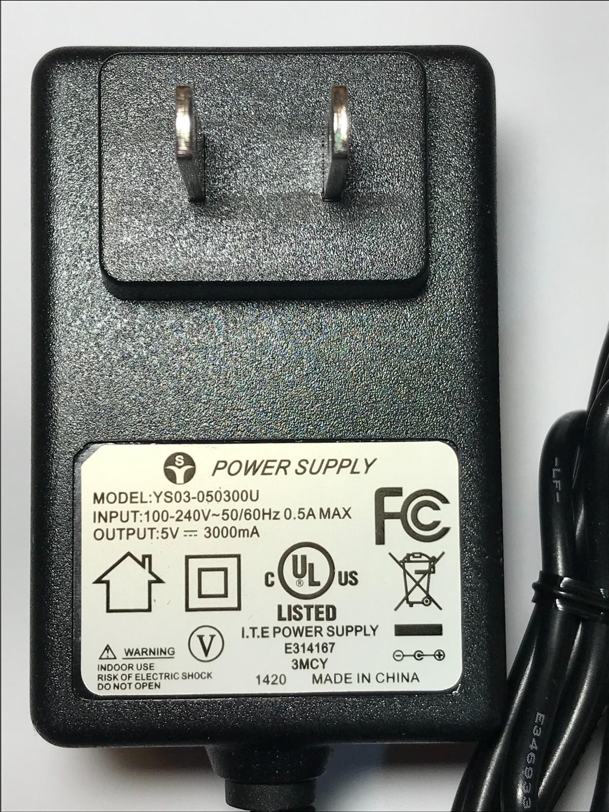USA Replacement 5V 3A AC-DC Adaptor Power Supply for APD Wyse 3040 8KV5W