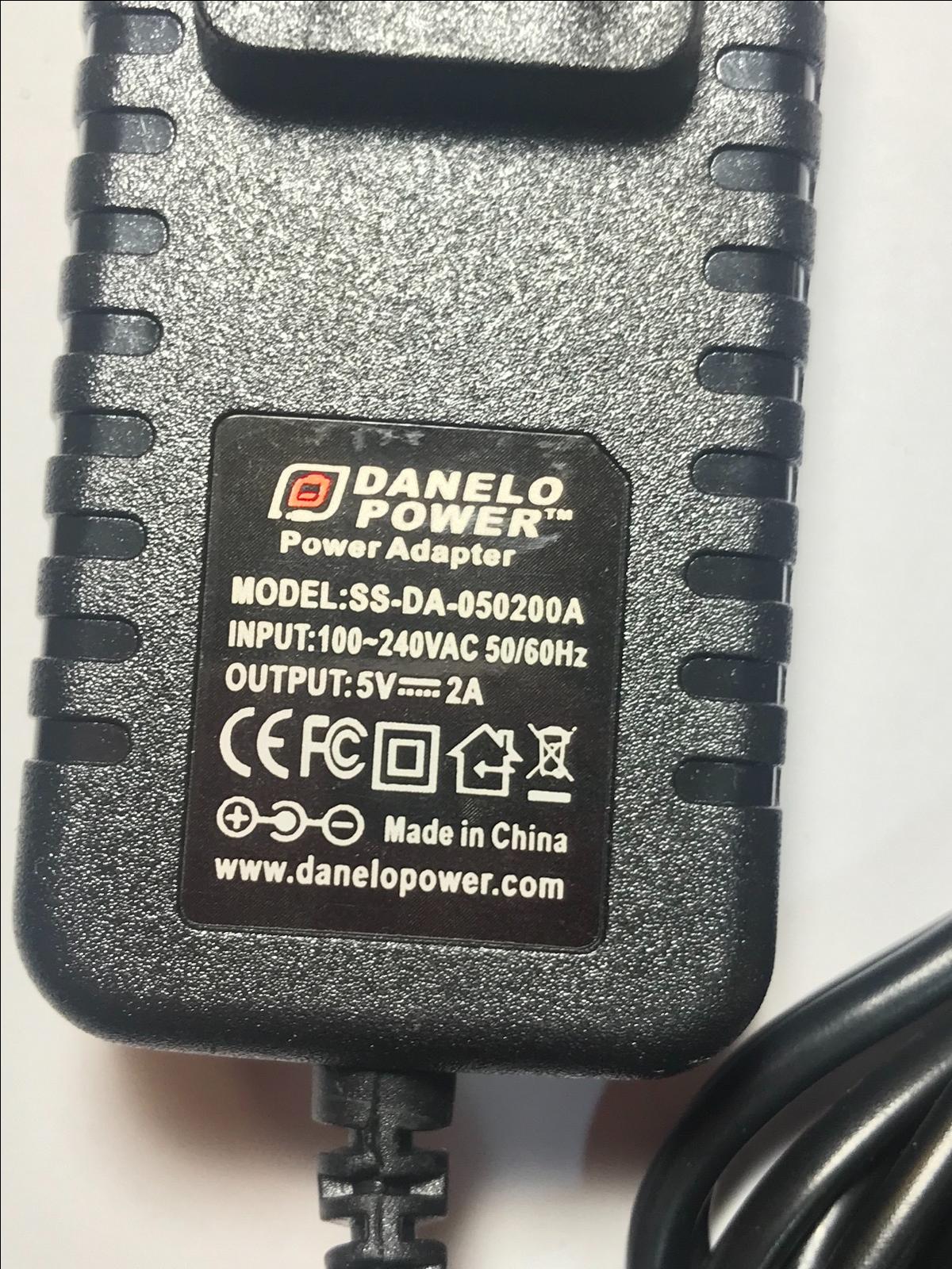 USA 5V 2A AC-DC SWITCHING ADAPTOR POWER SUPPLY 2.5mm x 0.8mm 2.5x0.8