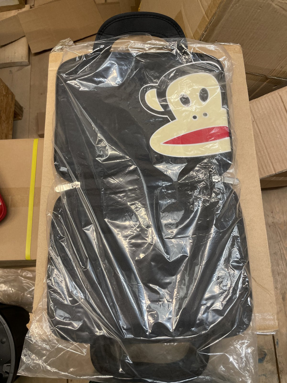 Black Paul Frank Monkey Hard Shell Case/Bag for 9.7"/10" Inch Tablet PC