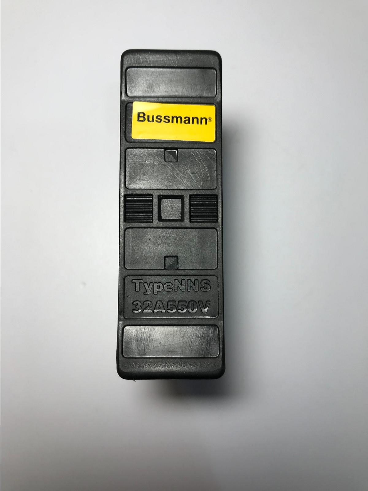 1 x Cooper Bussmann 32A Rail Mount Fuse Holder 32NNSF for F1 Fuse, 660V AC