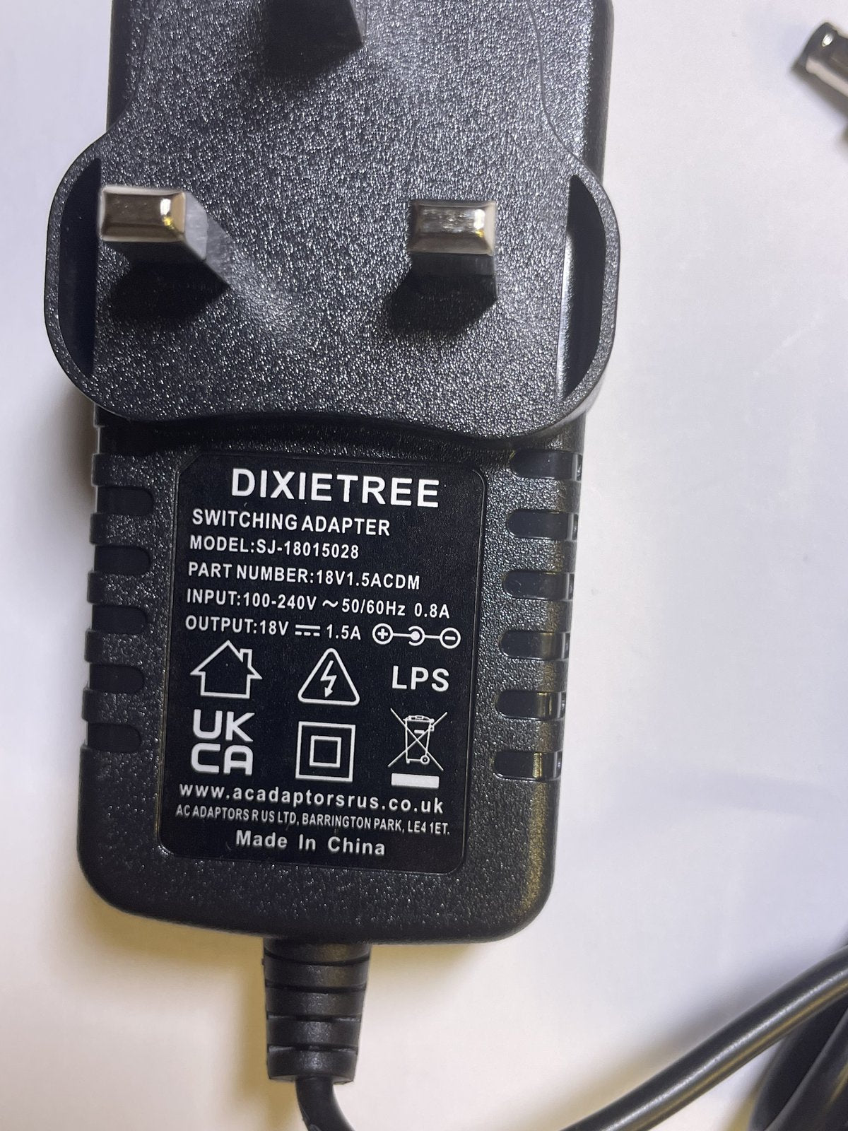 Replacement for 18.0V 1.33A 22.94W Switching Mode Power Supply GPE024L-180133-Z