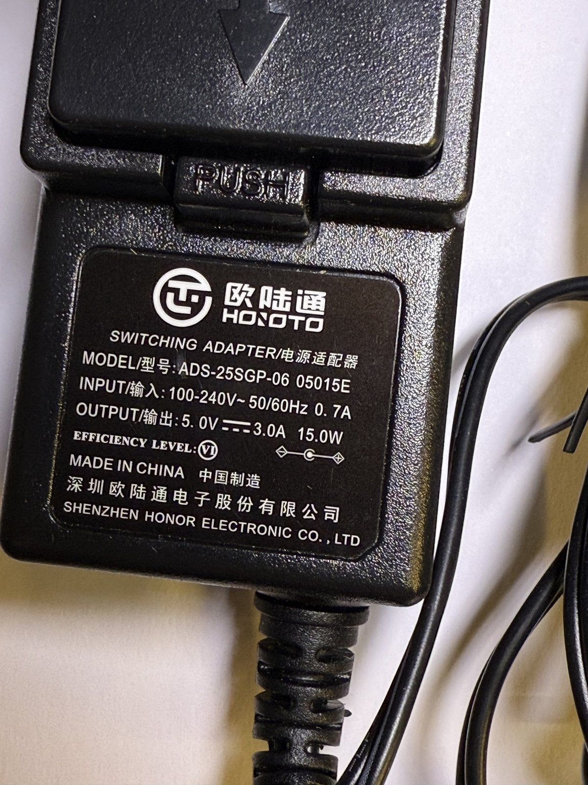 EU 5V 3A 5.0V 3.0A 3000mA AC-DC Switching Adaptor Power Supply Micro B USB Plug