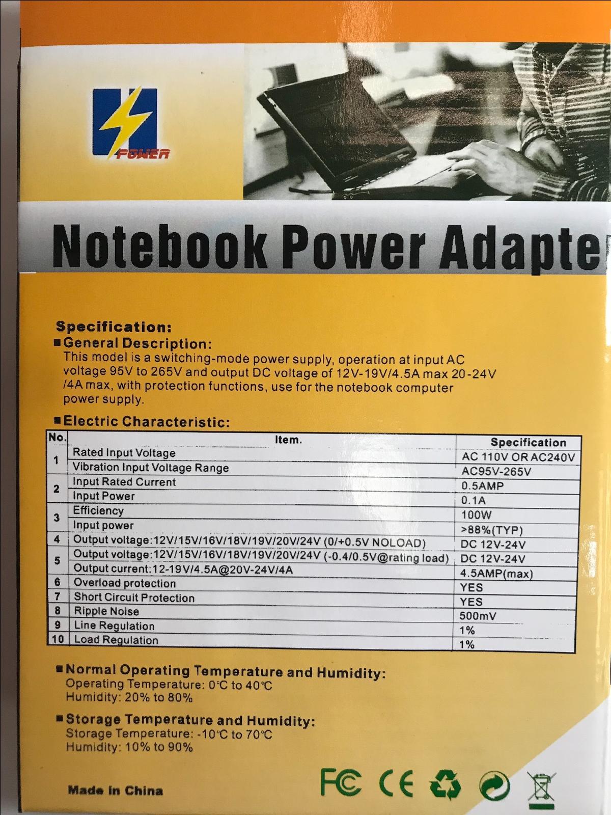 Replacement for 12.6V 3.5A 3500mA Mains AC-DC Adaptor Power Supply