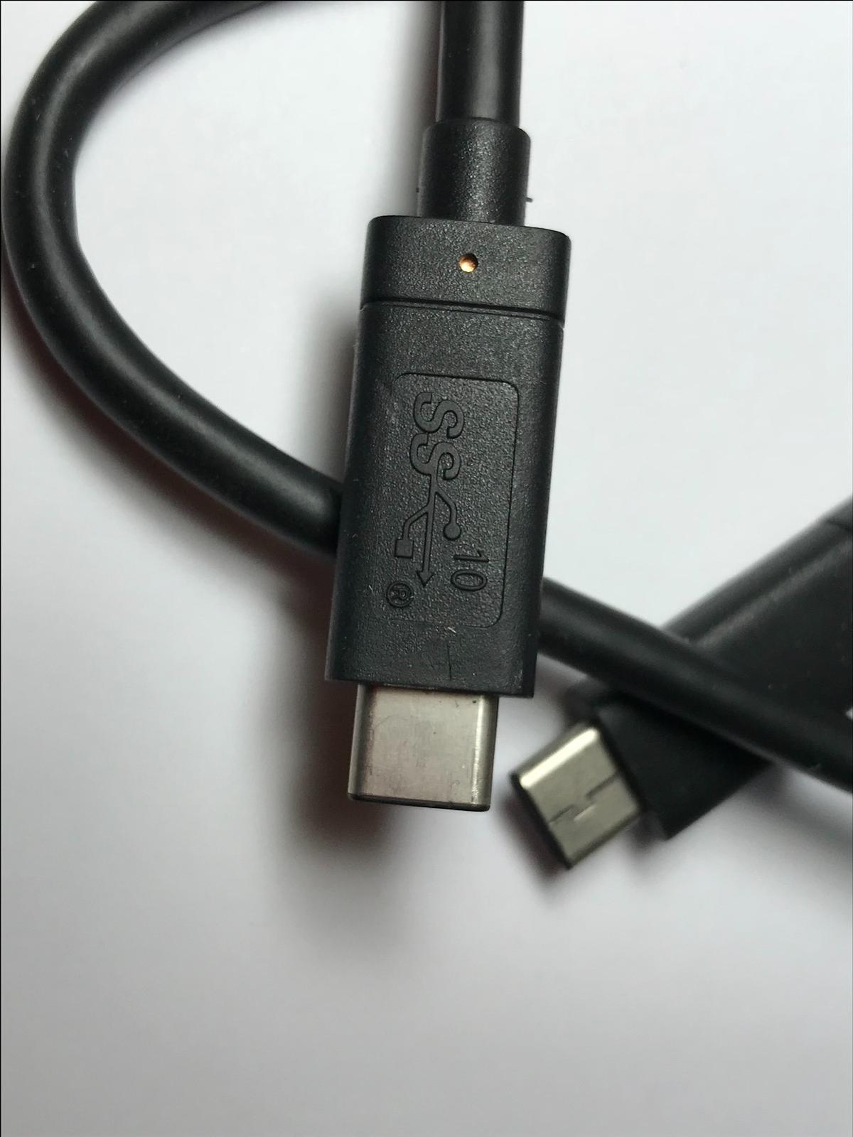 Double Ended USB-C to USBC 0.5M 50cm USB 3.1 Gen 2 GEN2 Cable for PN:100843609