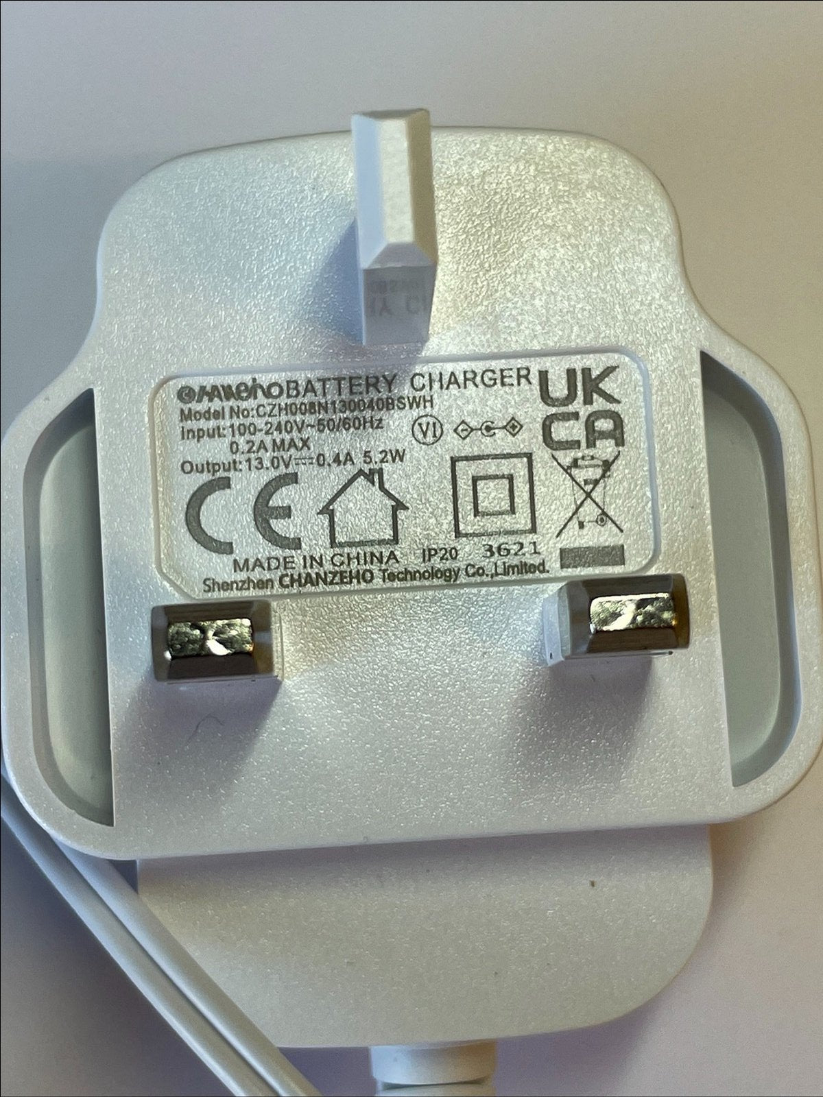 Replacement for 13V 200mA Battery Charger for Dirt Devil Vacuum DDH06-E02