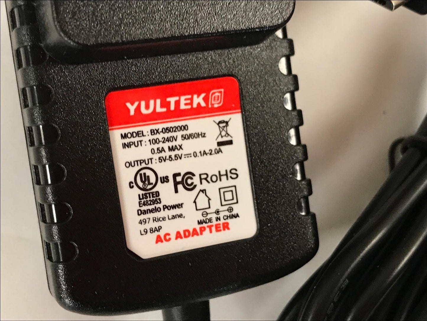 USA US AMERCIAN 5V 2A Micro USB AC-DC Switching Adaptor Power Supply