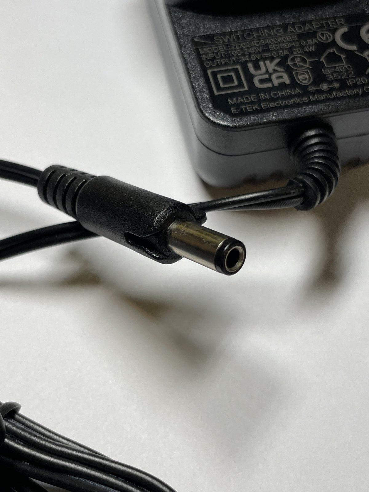 Replacement 34V 600mA Charger for Vax VX63 Cordless Blade Pet Pro Vacuum Cleaner