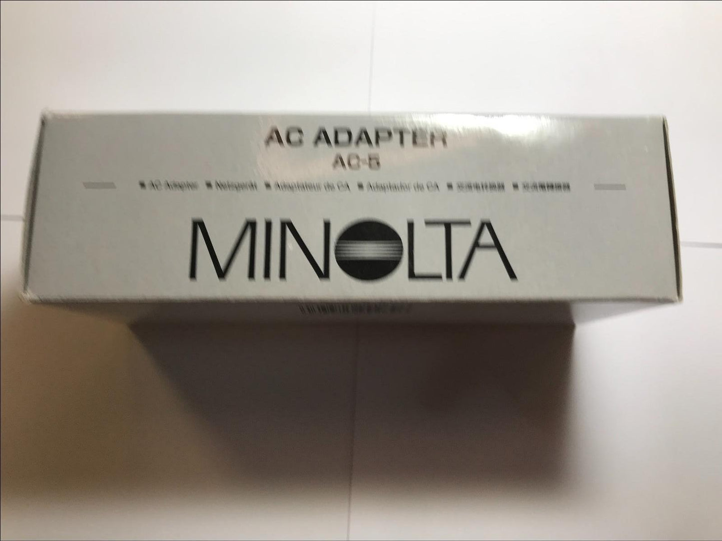 Genuine Minolta AC Adapter AC-5 4.7V 2A Power Supply 4mm x 1.7mm C7 Input
