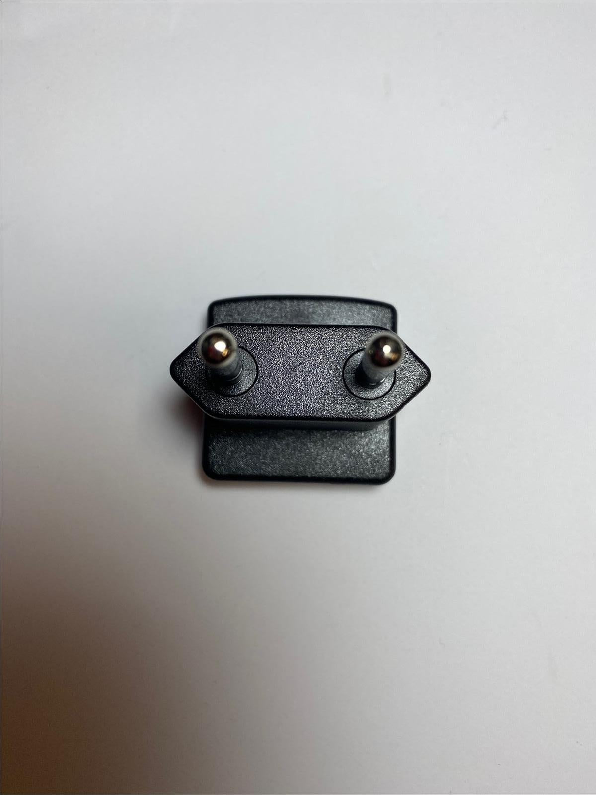 EU Slide On Plug Attachment Plug Piece for KDE Power Supply HWT-15W- AC Adaptor