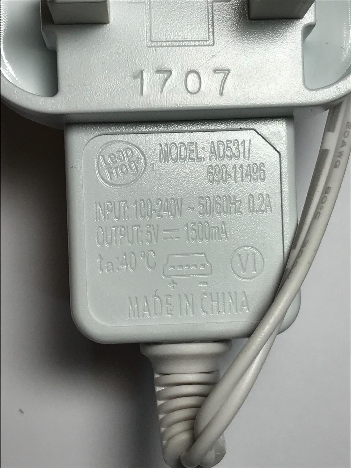 UK Plug 5V AC-DC Adaptor Power Supply for Pure One Mi Series 2 DAB Radio