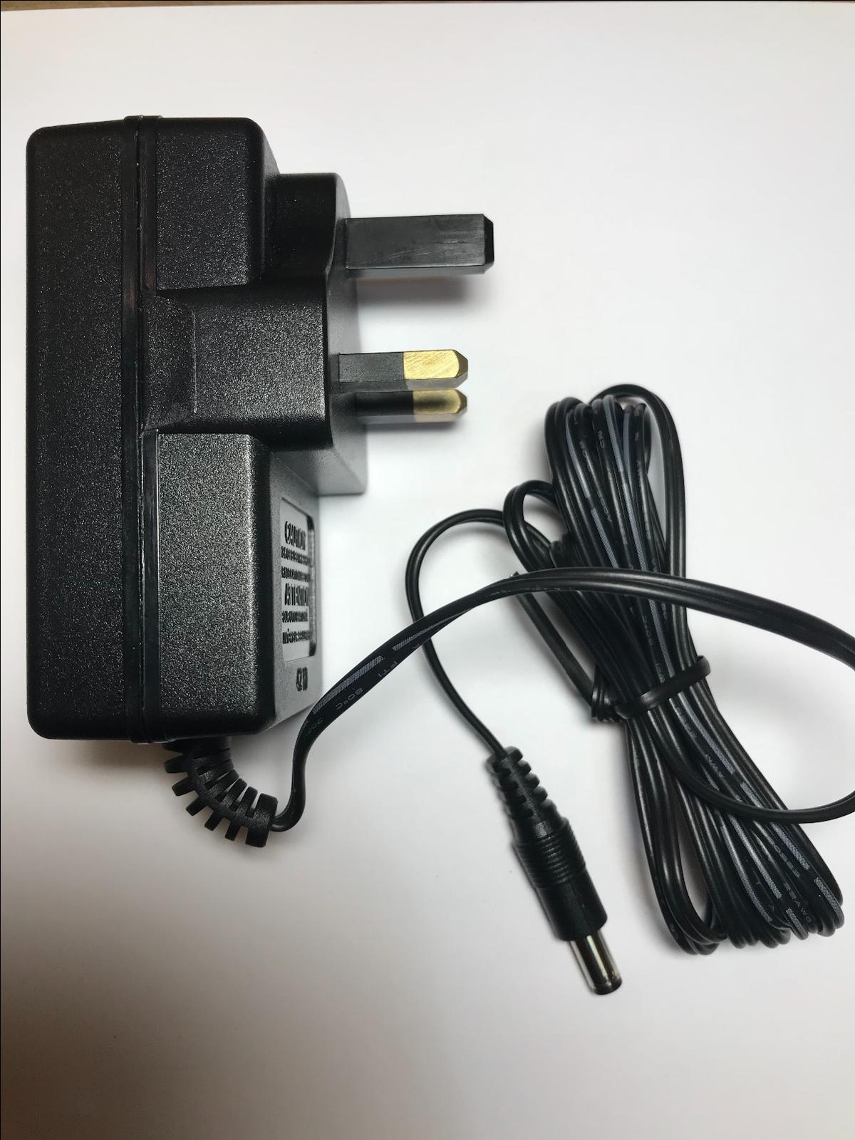 Replacement 24V 500mA AC/DC Adaptor for model no H-G48026DT Negative Polarity