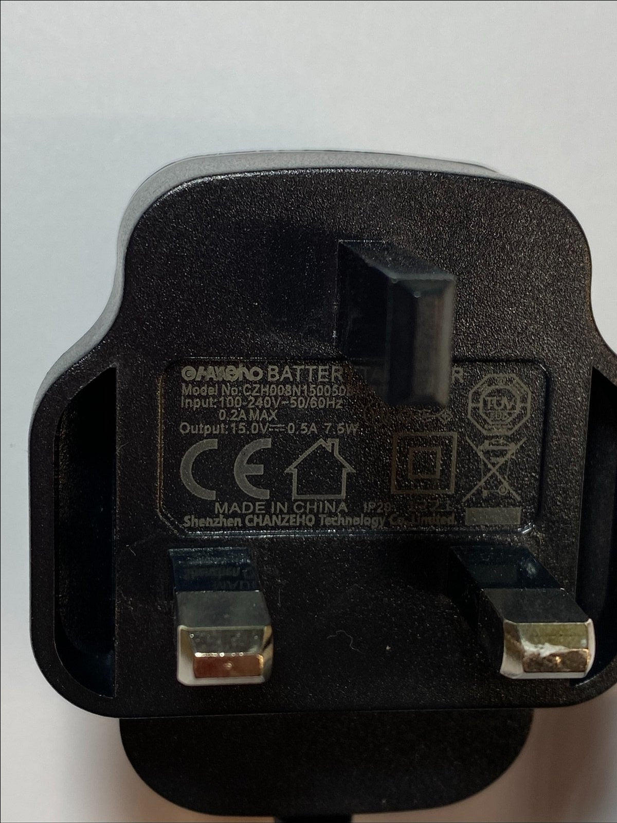 Replacement AC-DC Switching Adapter Charger for 15V DC 200mA Stick Vacuum